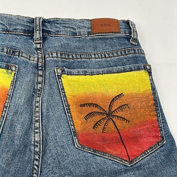 BDG Distressed Panted Pocket Skinny Jeans - Picture 3 of 13